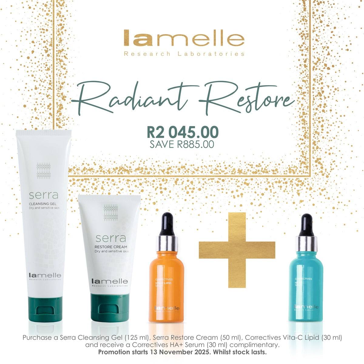 Serra Radiant Restore Set | Lamelle